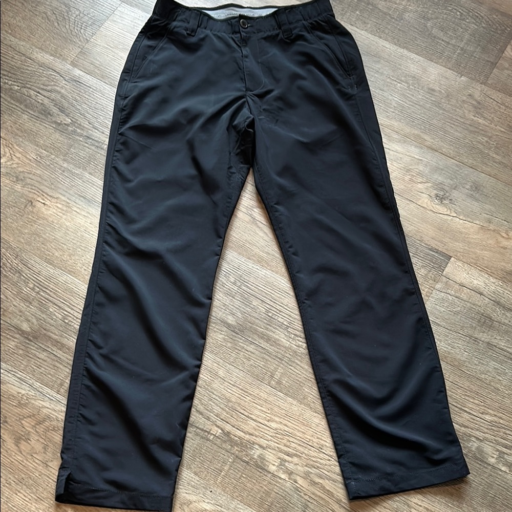 Men's Black Performance Under Armour Golf Pants 30 x 30
